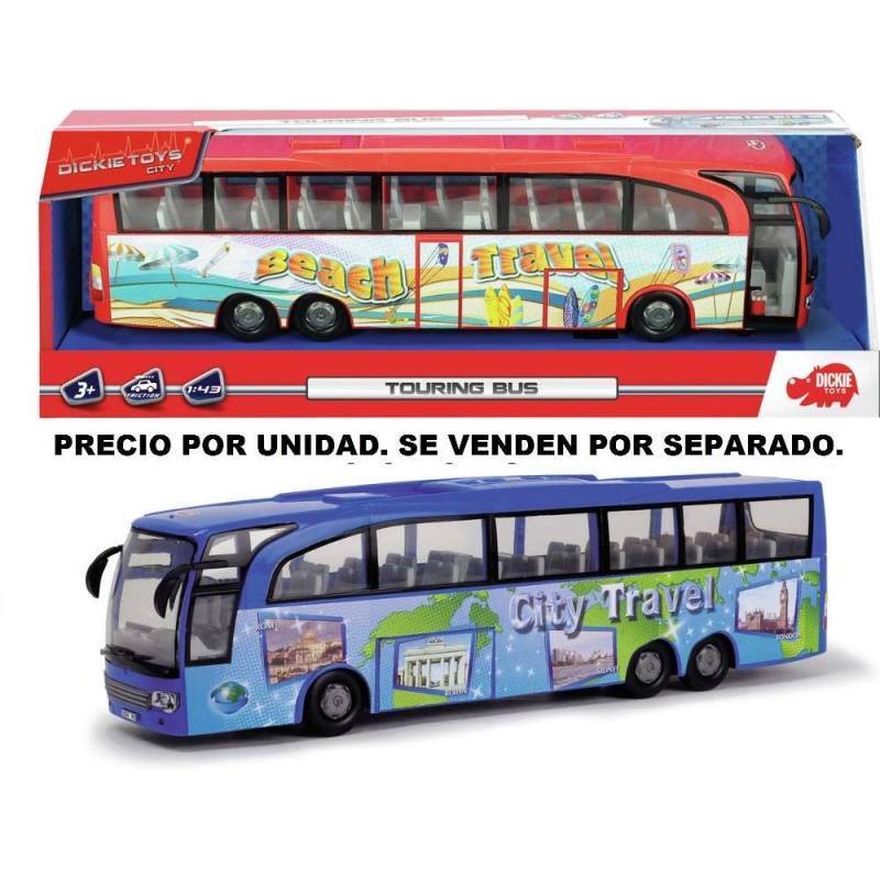 AUTOBUS TURISTICO SURTIDO 1:43 DICKIE