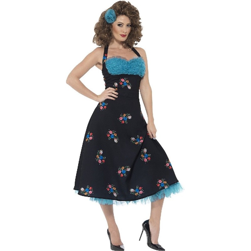 DISFRAZ CHA CHA GREASE DIGREGORIO ADULTO