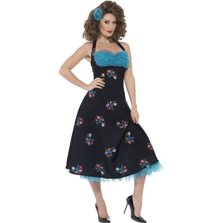 DISFRAZ CHA CHA GREASE DIGREGORIO ADULTO