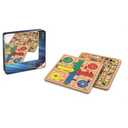 PARCHIS - OCA DE MADERA METAL BOX