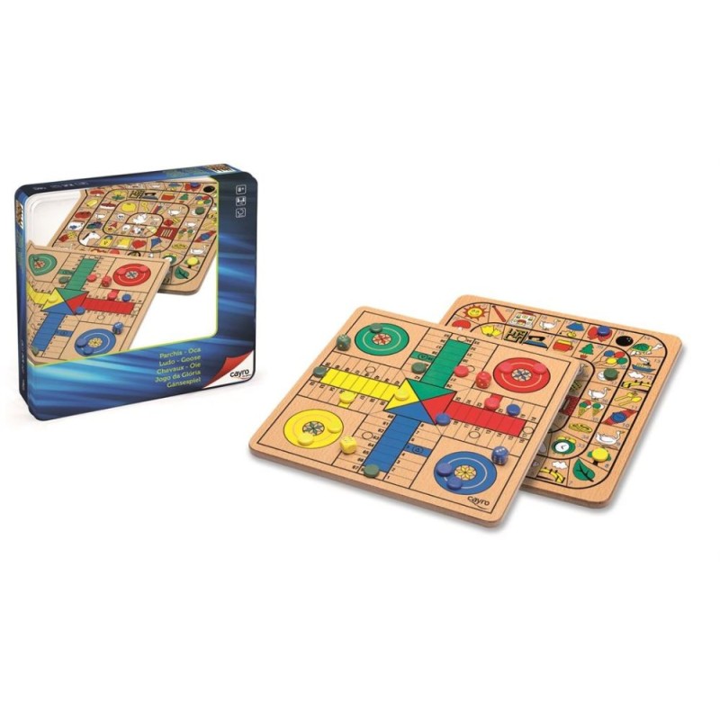 PARCHIS - OCA DE MADERA METAL BOX