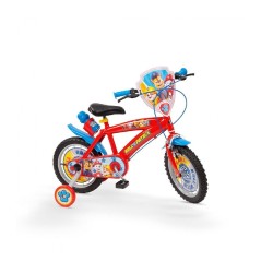 BICICLETA 14` PAW PATROL ROJA