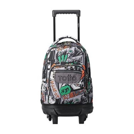 MOCHILA ESCOLAR RUEDAS TOTTO MEDIANA RES