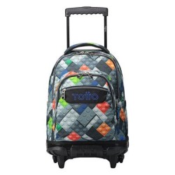 MOCHILA ESCOLAR RUEDAS TOTTO GRANDE BOMP