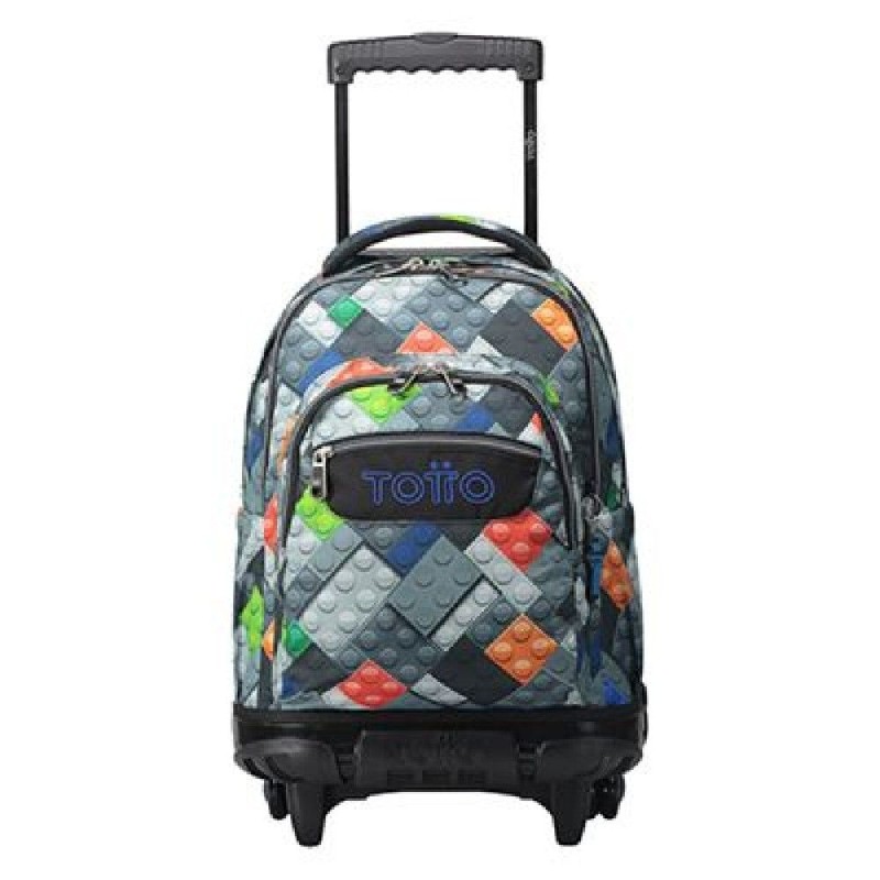MOCHILA ESCOLAR RUEDAS TOTTO GRANDE BOMP