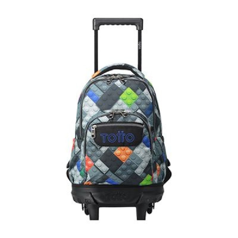 MOCHILA ESCOLAR RUEDAS TOTTO MEDIANA RES