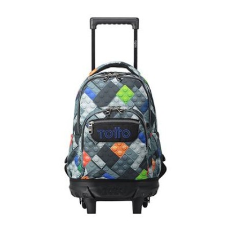 MOCHILA ESCOLAR RUEDAS TOTTO MEDIANA RES