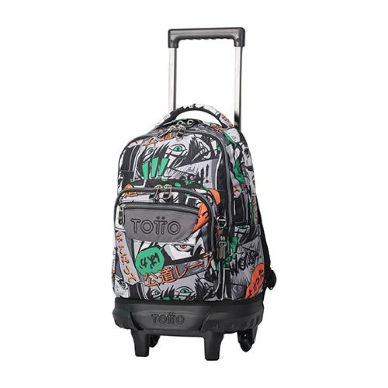 MOCHILA ESCOLAR RUEDAS TOTTO MEDIANA RES