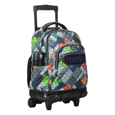 MOCHILA ESCOLAR RUEDAS TOTTO GRANDE BOMP