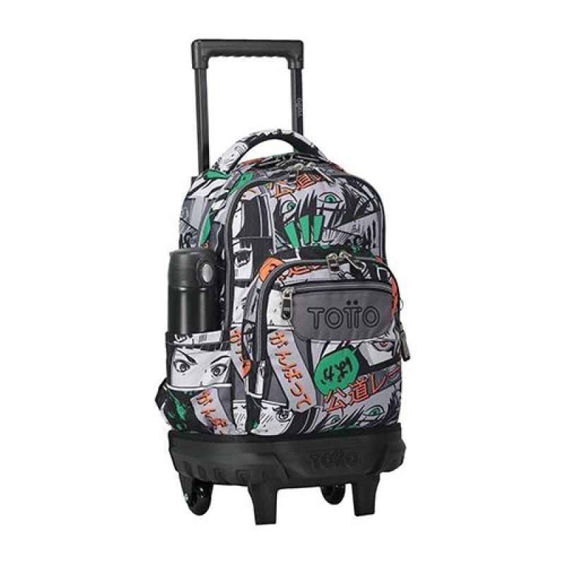 MOCHILA ESCOLAR RUEDAS TOTTO MEDIANA RES