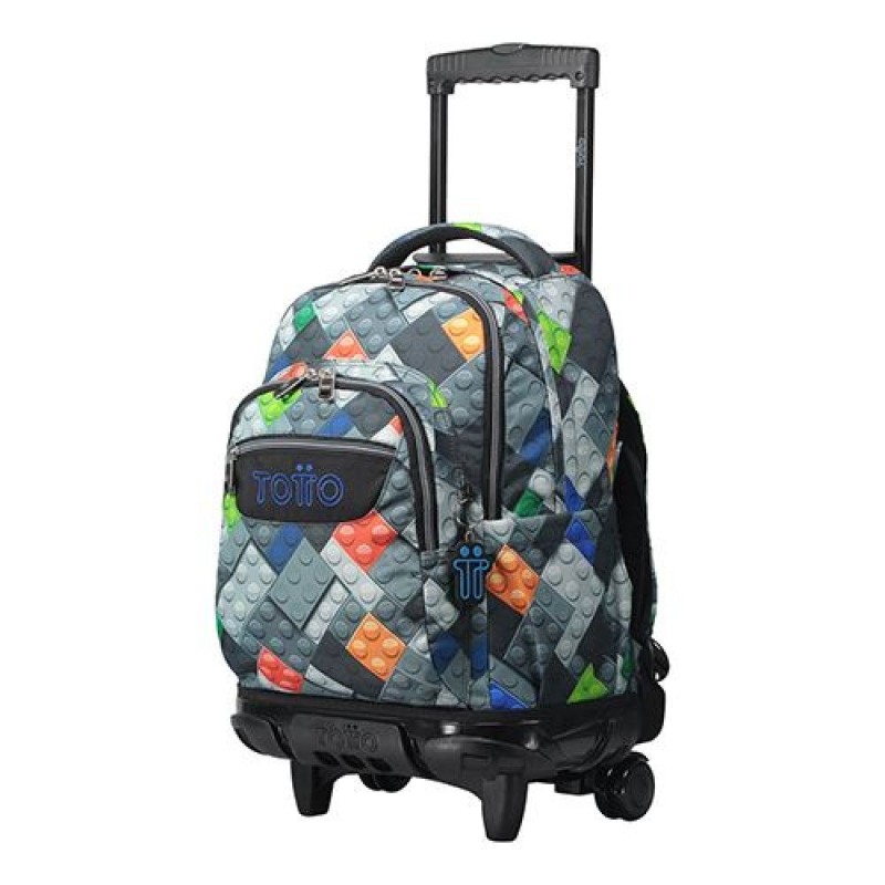 MOCHILA ESCOLAR RUEDAS TOTTO GRANDE BOMP