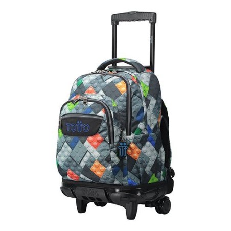 MOCHILA ESCOLAR RUEDAS TOTTO GRANDE BOMP