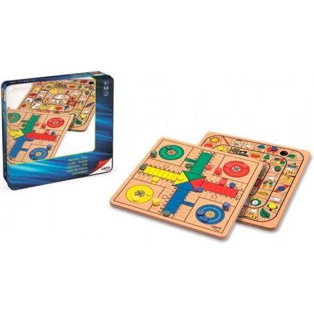 PARCHIS - OCA DE MADERA METAL BOX