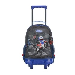 MOCHILA ESCOLAR MEDIANA RUEDAS - KROSS