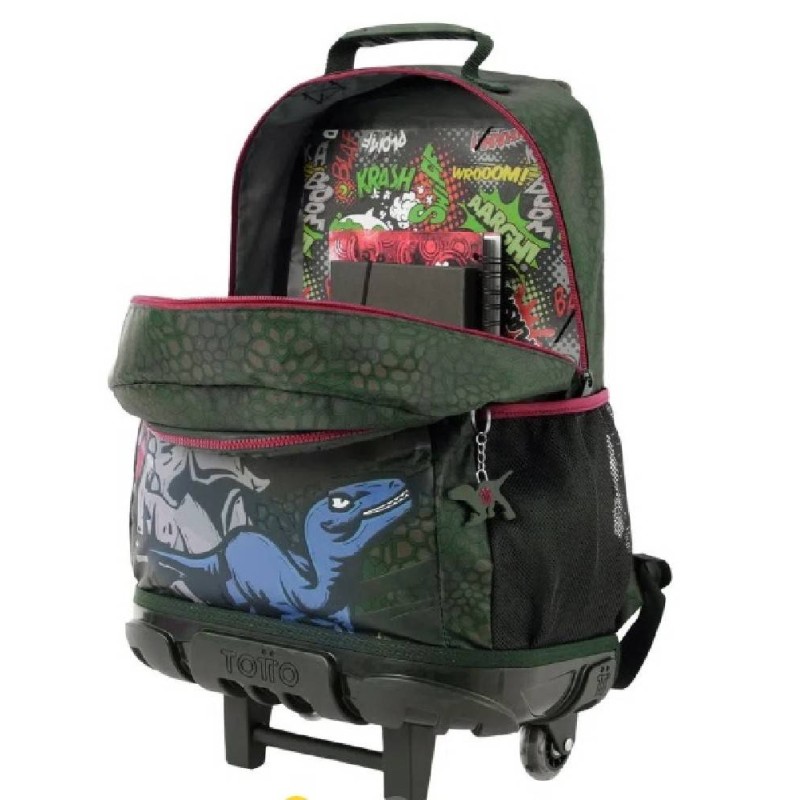 MOCHILA ESCOLAR RUEDAS GR MORRAL RUE BOM