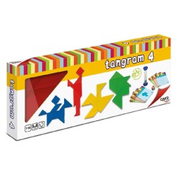 TANGRAM DE MADERA -  4 JUGADORES