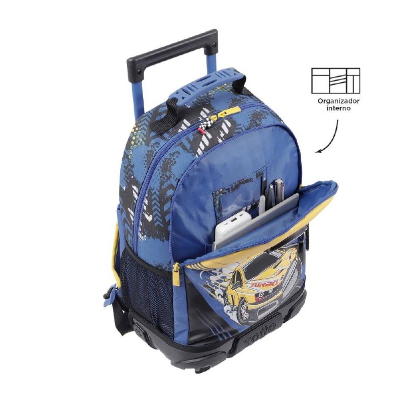 MOCHILA ESCOLAR RUEDAS TOTTO MEDIANA RES