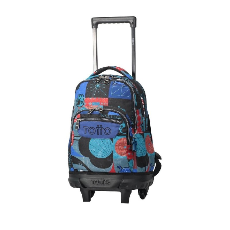 MOCHILA ESCOLAR RUEDAS TOTTO MEDIANA RES