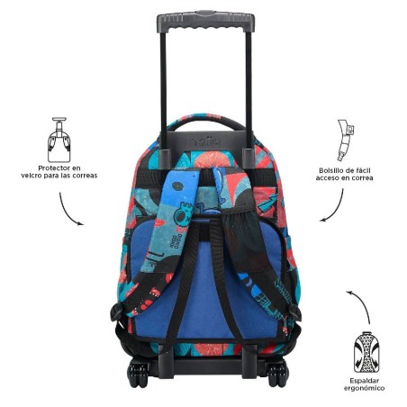 MOCHILA ESCOLAR RUEDAS TOTTO GRANDE BOMP