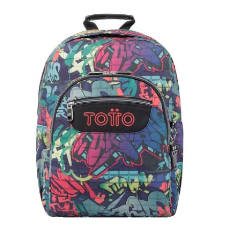 MOCHILA ESCOLAR MEDIANA GRAFFITI - MORRA