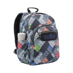 MOCHILA ESCOLAR MEDIANA PIEZAS- MORRAL C 2