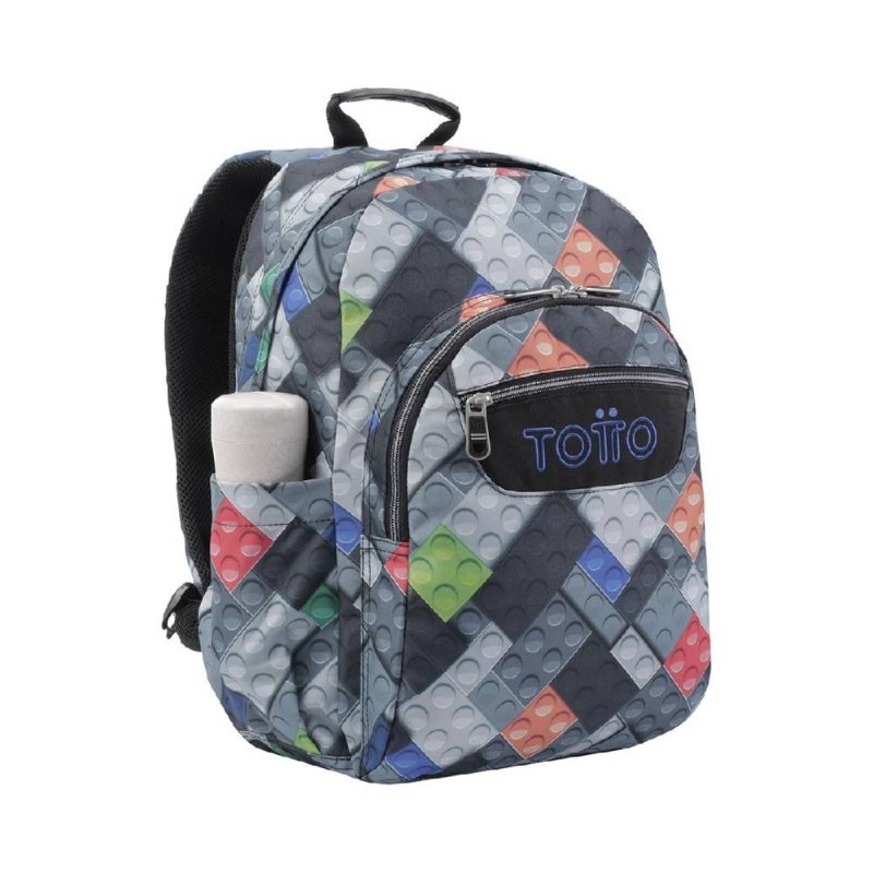 MOCHILA ESCOLAR MEDIANA PIEZAS- MORRAL C