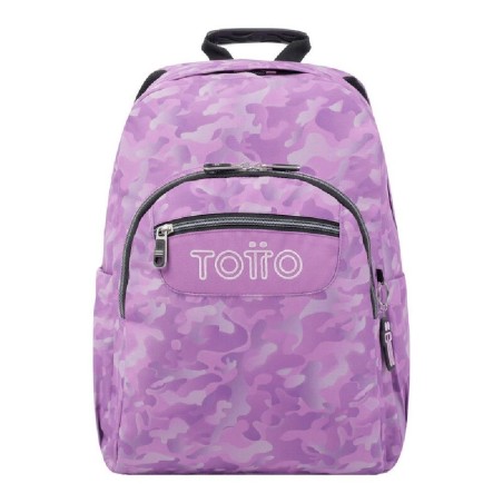 MOCHILA ESCOLAR MEDIANA CAMUFLAJE -MORRA