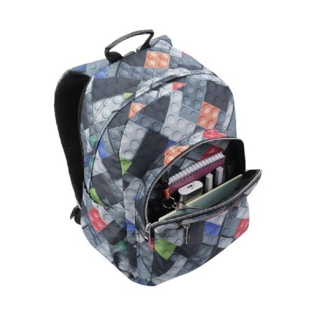 MOCHILA ESCOLAR MEDIANA PIEZAS- MORRAL C