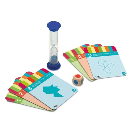 TANGRAM DE MADERA -  4 JUGADORES