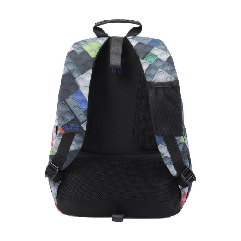 MOCHILA ESCOLAR MEDIANA PIEZAS- MORRAL C