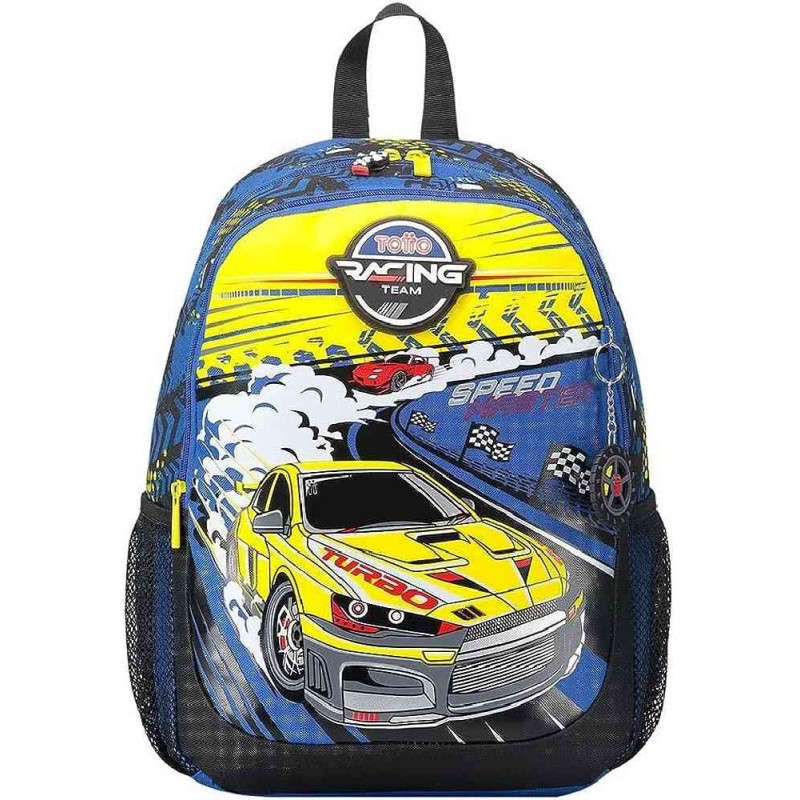 MOCHILA ESCOLAR ESTAMPADO RACING - MORRA