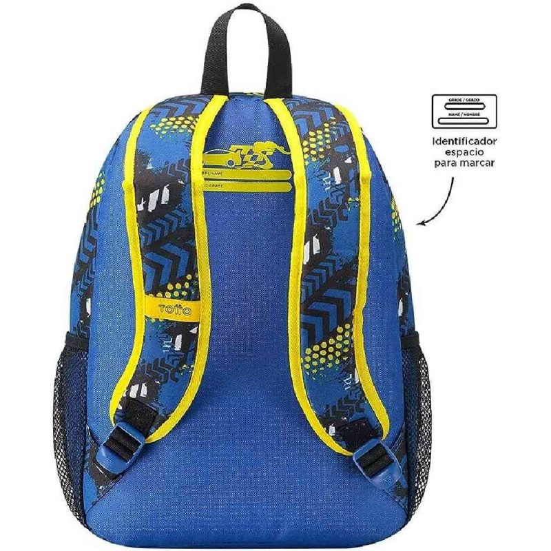 MOCHILA ESCOLAR ESTAMPADO RACING - MORRA