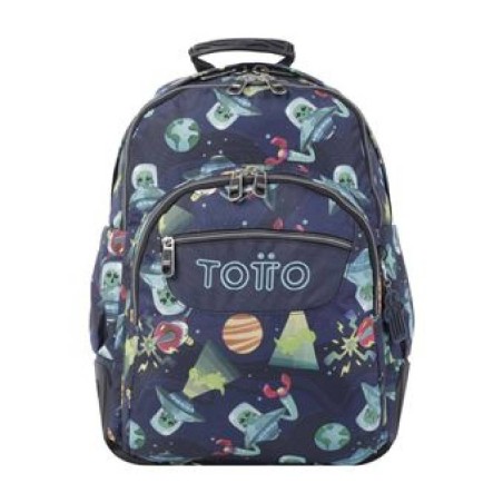 MOCHILA ESCOLAR ESTAMPADO ALIENS- MORRAL