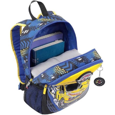 MOCHILA ESCOLAR ESTAMPADO RACING - MORRA