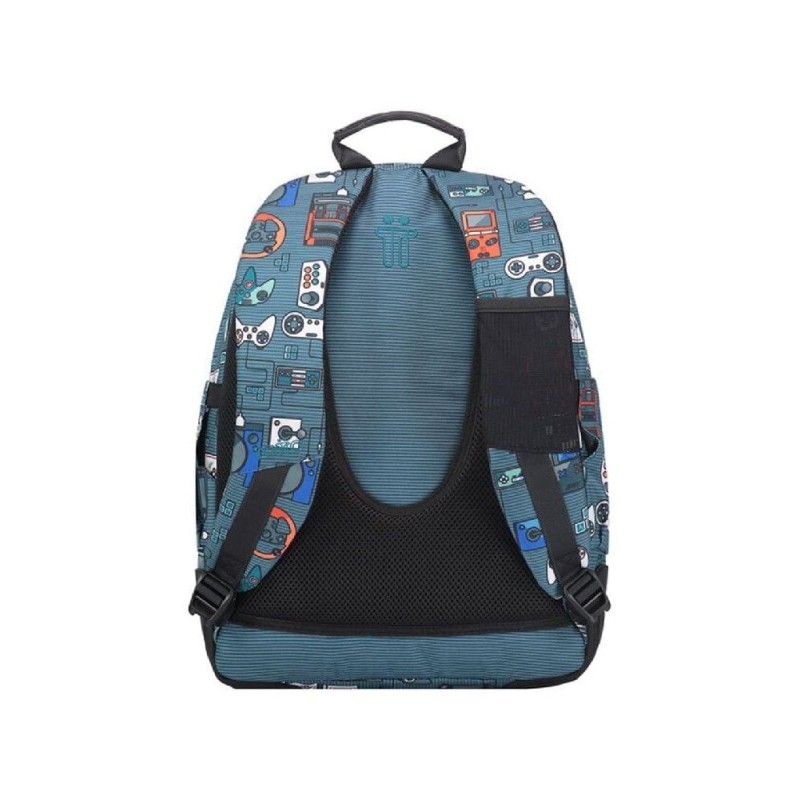 MOCHILA ESCOLAR CONSOLAS - MORRAL CRAYOL