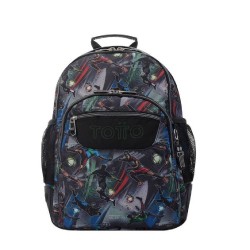 MOCHILA ESCOLAR ESTAMPADO FUTBOL - CRAYO