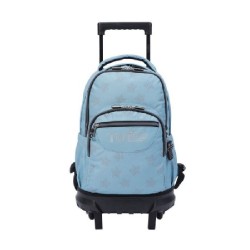 MOCHILA ESCOLAR PEQUEÑA RUEDAS AZUL Y ES