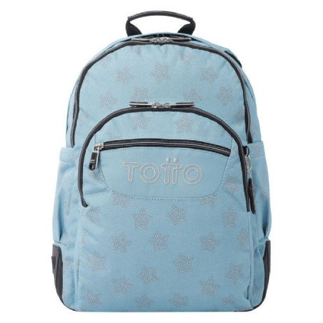 MOCHILA ESCOLAR AZUL Y ESTRELLAS - MORRA