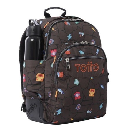MOCHILA ESCOLAR ESTAMPADO VIDEOJUEGO MOR