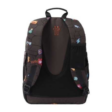 MOCHILA ESCOLAR ESTAMPADO VIDEOJUEGO MOR