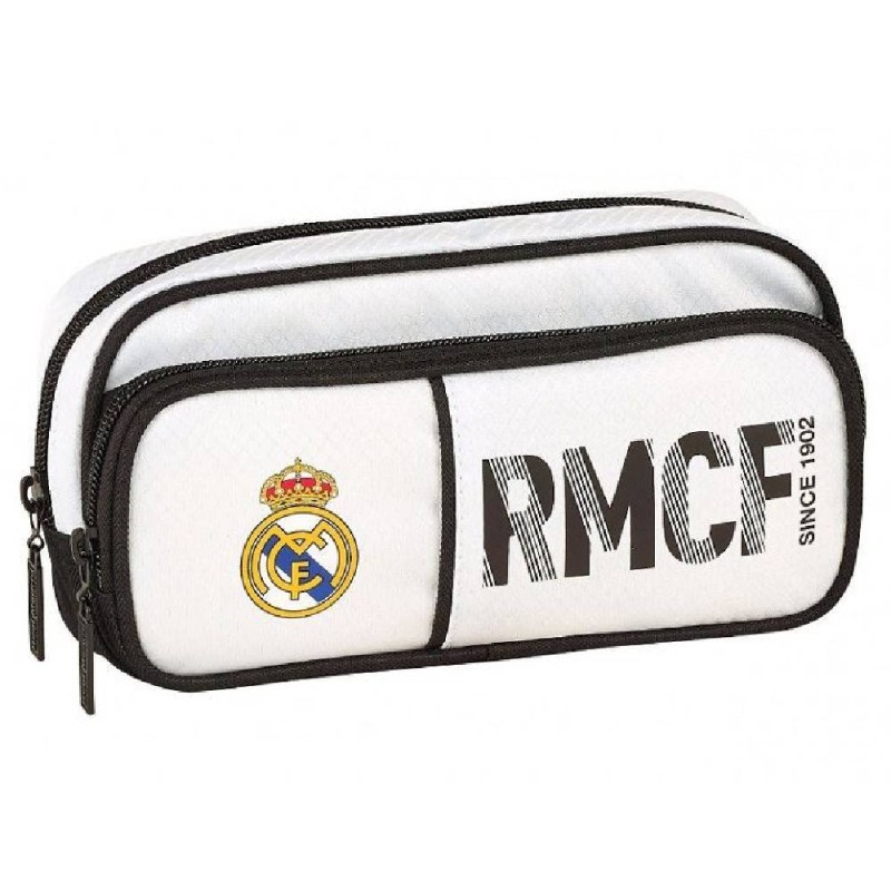 ESTUCHE ESCOLAR REAL MADRID COMPARTIMENT