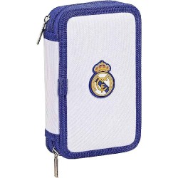 PLUMIER DOBLE 28 PCS REAL MADRID 1ª EQUI
