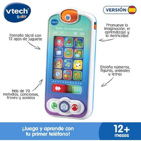 VTECH BABY SMARTPHONE - LUZ Y SONIDO