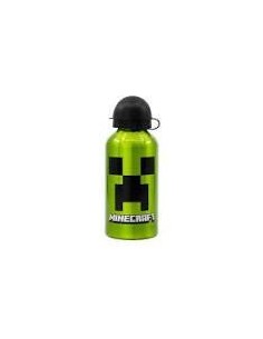  Botella Aluminio Pequeña 400 Ml Minecra