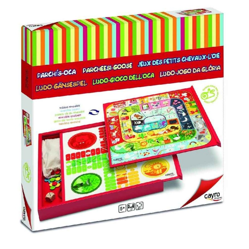 PARCHIS Y OCA GAME FOR KIDS