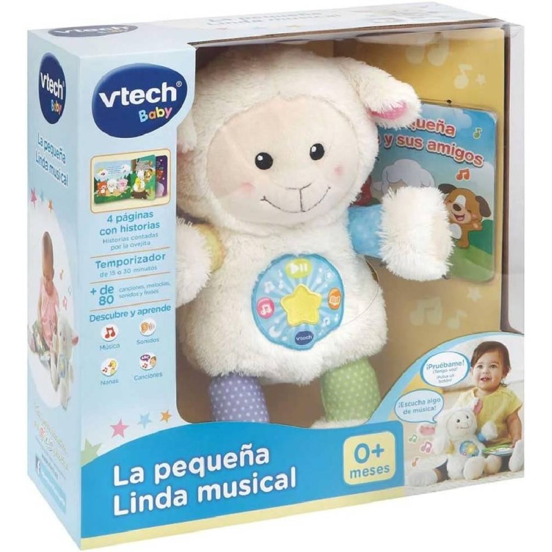 VTECH-LA PEQUEÑA LINDA MUSICAL PELUCHE O