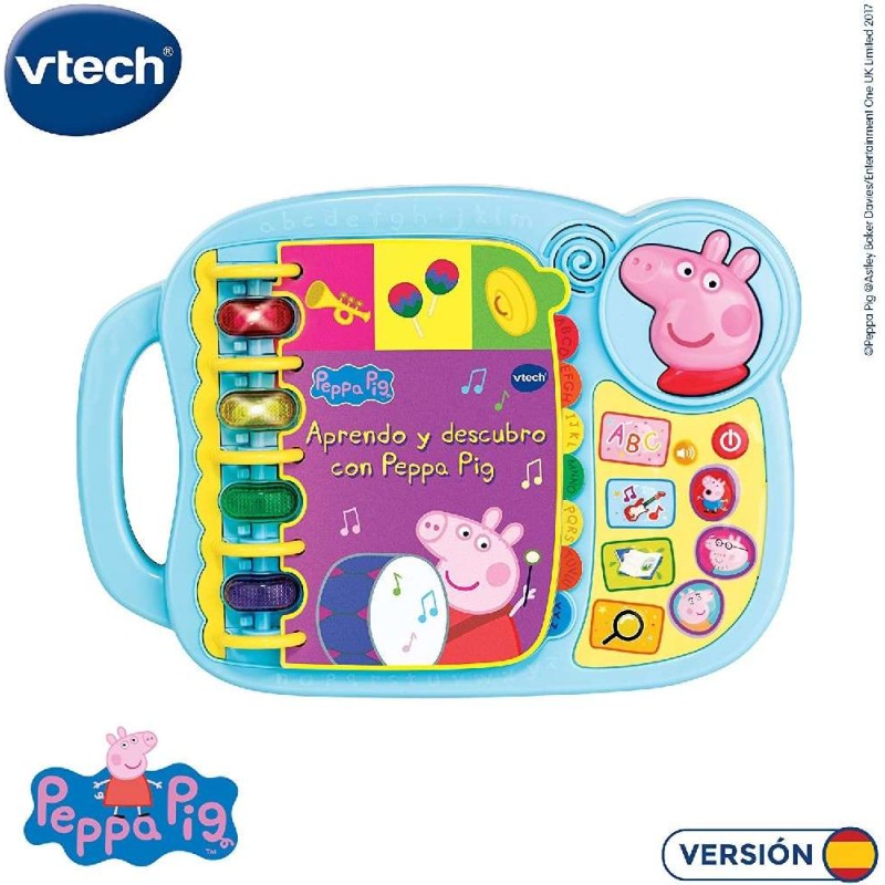 PEPPA PIG LIBRO ELECTRONICO APRENDO Y DE