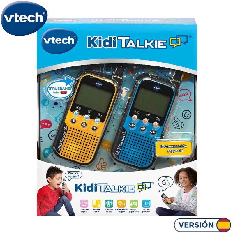 KIDI TALKIE 6 EN 1 - WALKIE