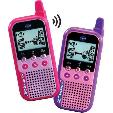 KIDI TALKIE 6 EN 1 ROSA - WALKIE TALKIE