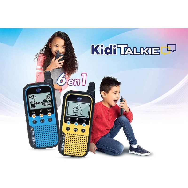 KIDI TALKIE 6 EN 1 - WALKIE